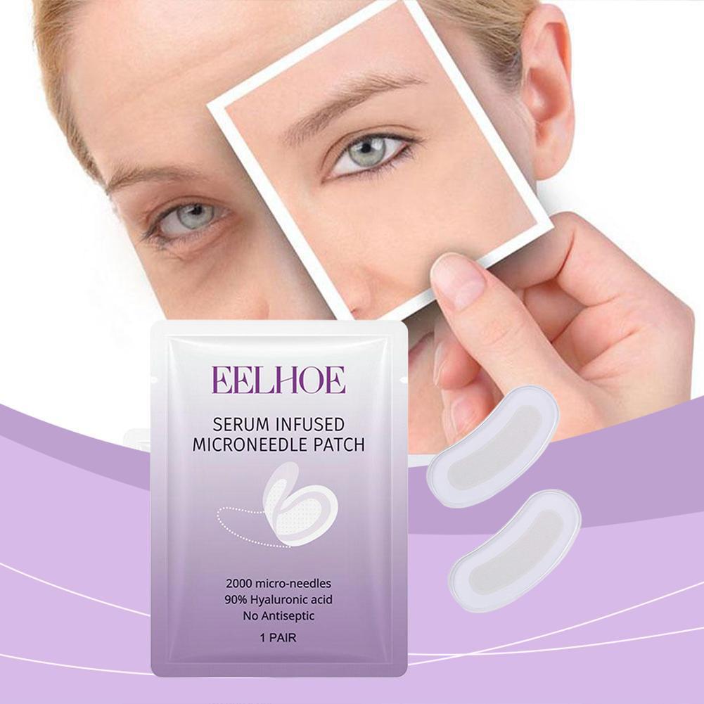 Collagen Eye Patch - EELHOE Hyaluronic Acid Soluble Microneedle Eye
