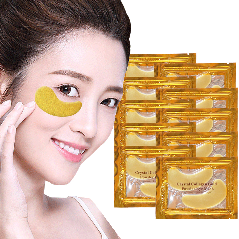 Collagen Eye Patch - 5/10/20/30 Pairs Crystal Gold Eye Patches