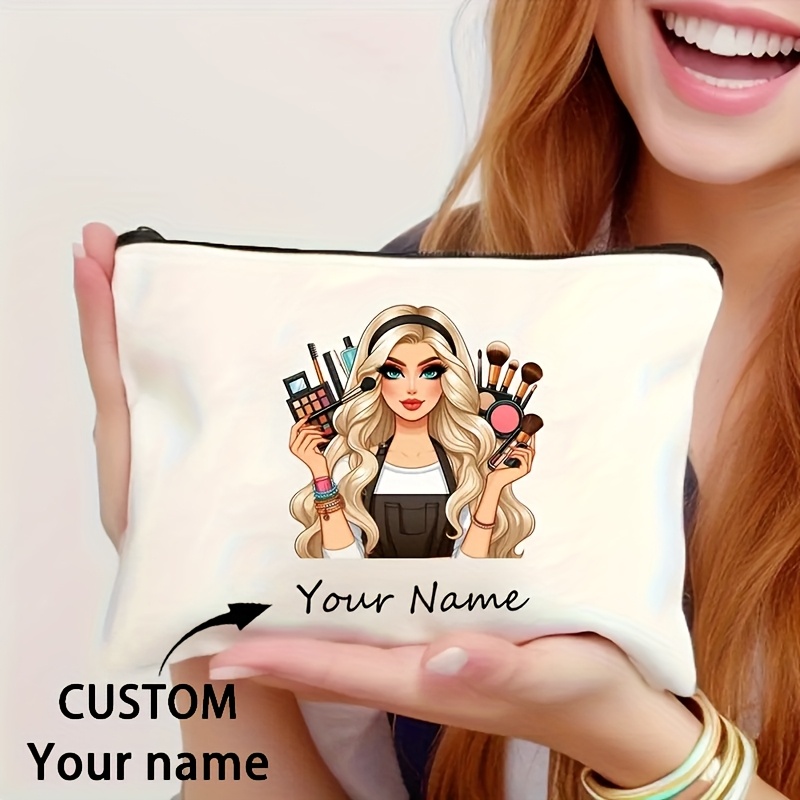 Beauty Makeup Names - Custom Name Makeup Bag - Professional