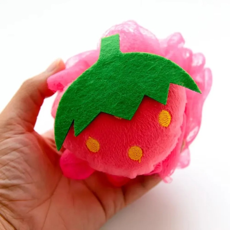 Baby Bath Brush Cartoon Cotton - Blush Brush Kabuki reseña y precio