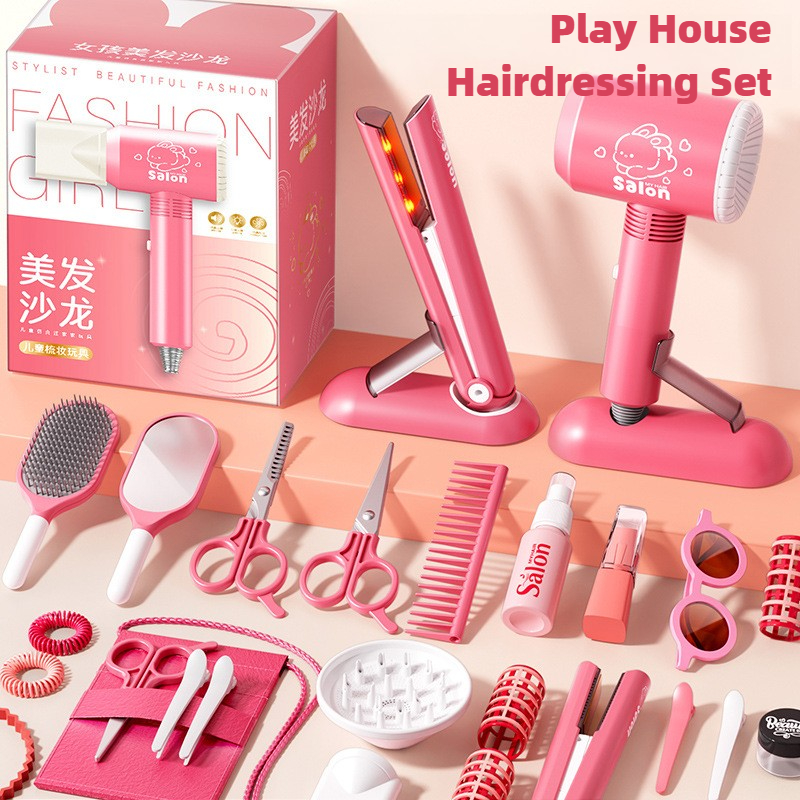 Girls Beauty Salon Set Kids Ha - Beauty Y Makeup reseña y precio