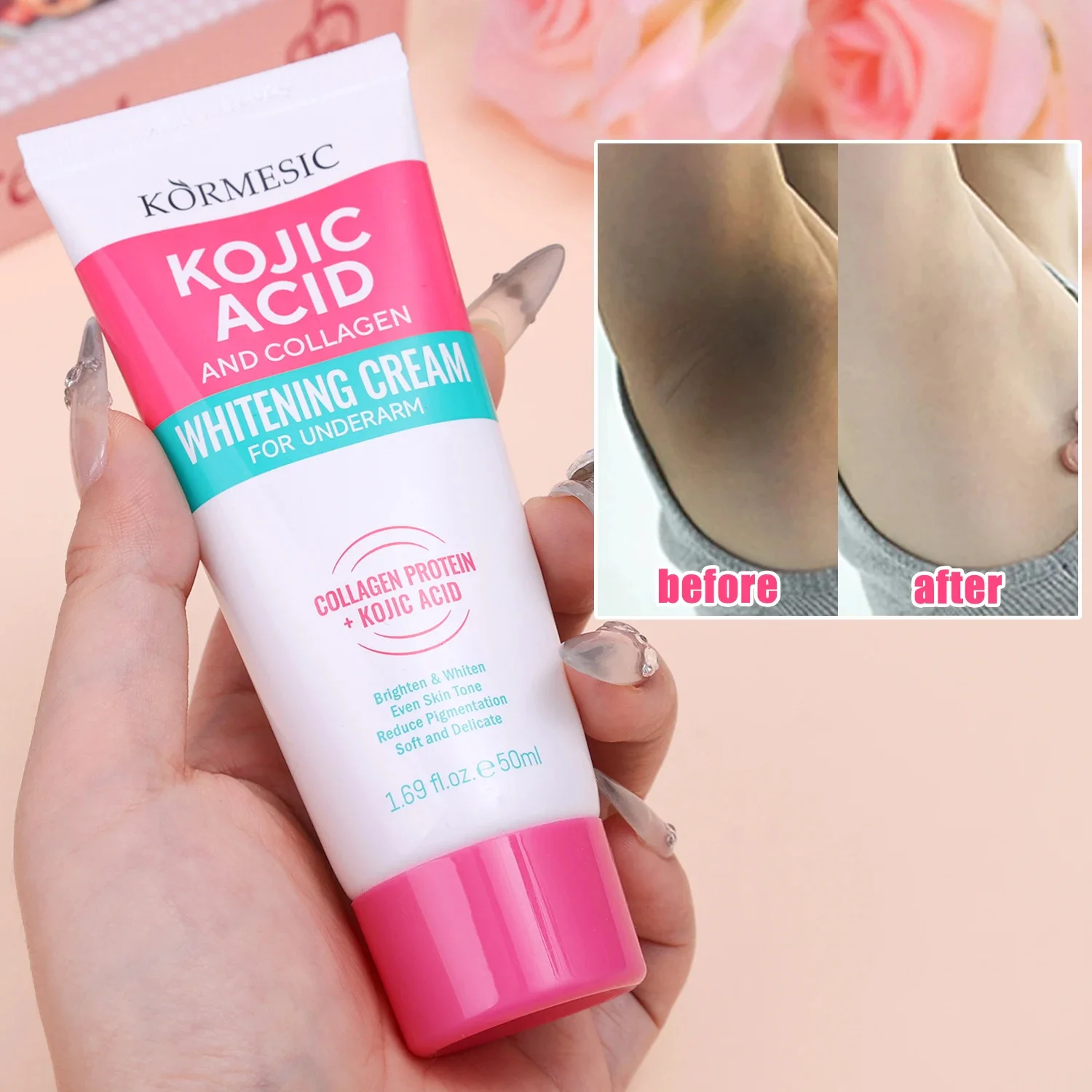 Collagen underarm whitening cr - Anti-Aging Face Cream reseña y precio