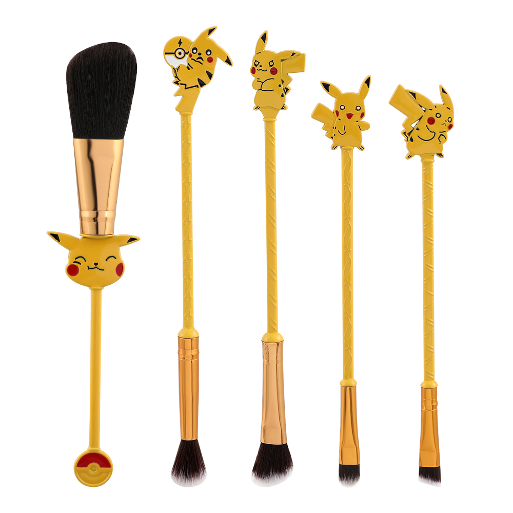 5pcs/set Pokemon Pikachu Makeu - Beauty Makeup Edit reseña y precio