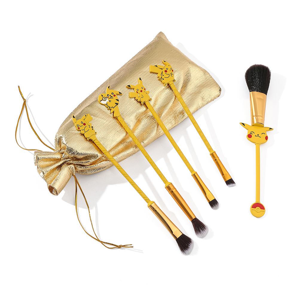 5pcs/set Pokemon Pikachu Makeu - Beauty Makeup Edit reseña y precio
