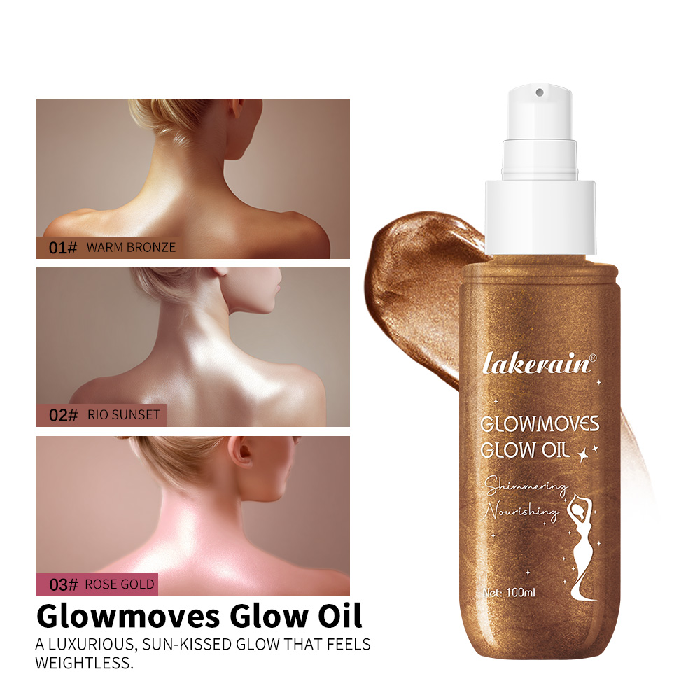 Lakerain Glowmotions Glow Body - Body Shimmer Lotion reseña y precio