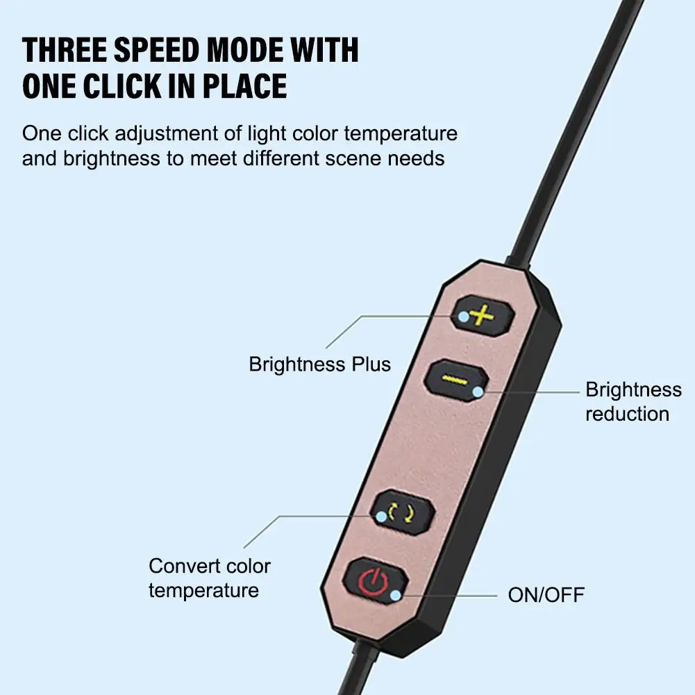 Professional 20W Half-moon Fil - Beauty Makeup Light reseña y precio