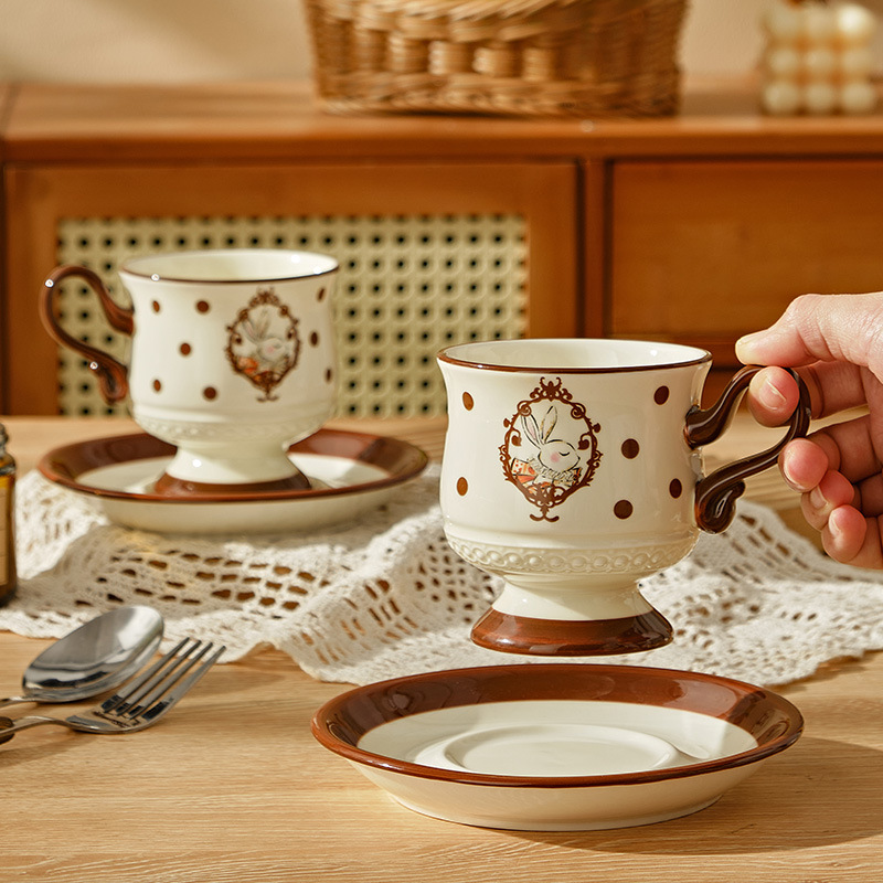 Ceramic Coffee Cup French Cute - Beauty Makeup Edit reseña y precio