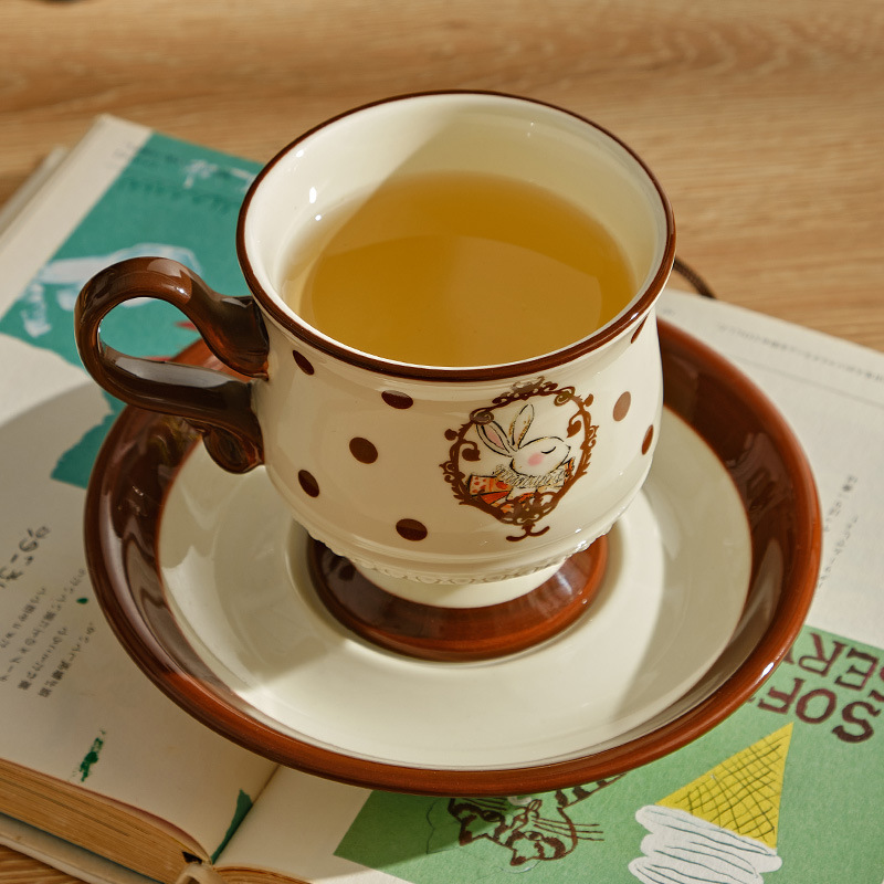 Ceramic Coffee Cup French Cute - Beauty Makeup Edit reseña y precio
