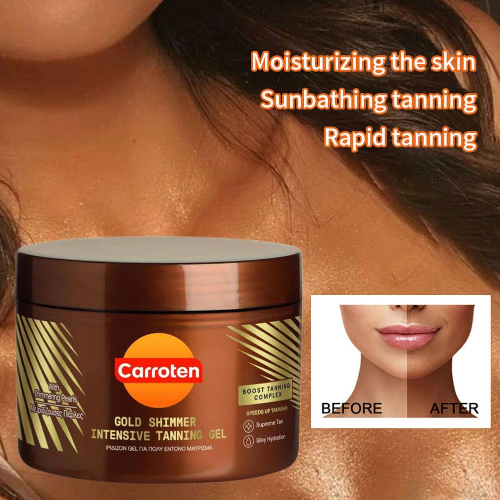 Golden Shimmer Tanning Gel - S - Body Shimmer Lotion reseña y precio