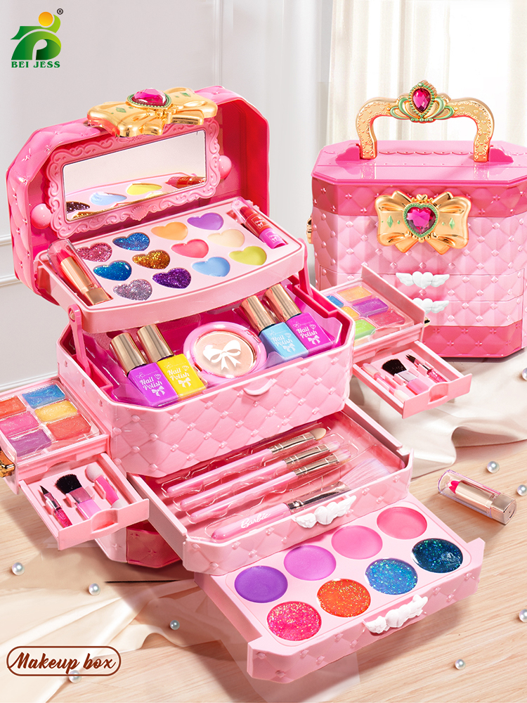 Girls Makeup Kit Baby Cosmetic - Beauty Makeup Games For Girls reseña y precio
