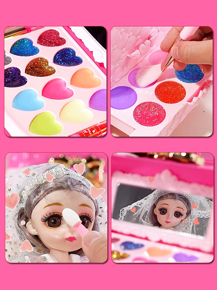 Girls Makeup Kit Baby Cosmetic - Beauty Makeup Games For Girls reseña y precio