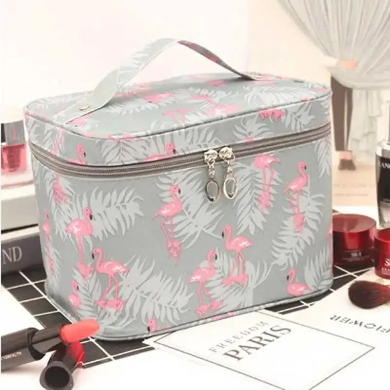 Large-capacity Makeup Bag with - Beauty Makeup Box Set reseña y precio