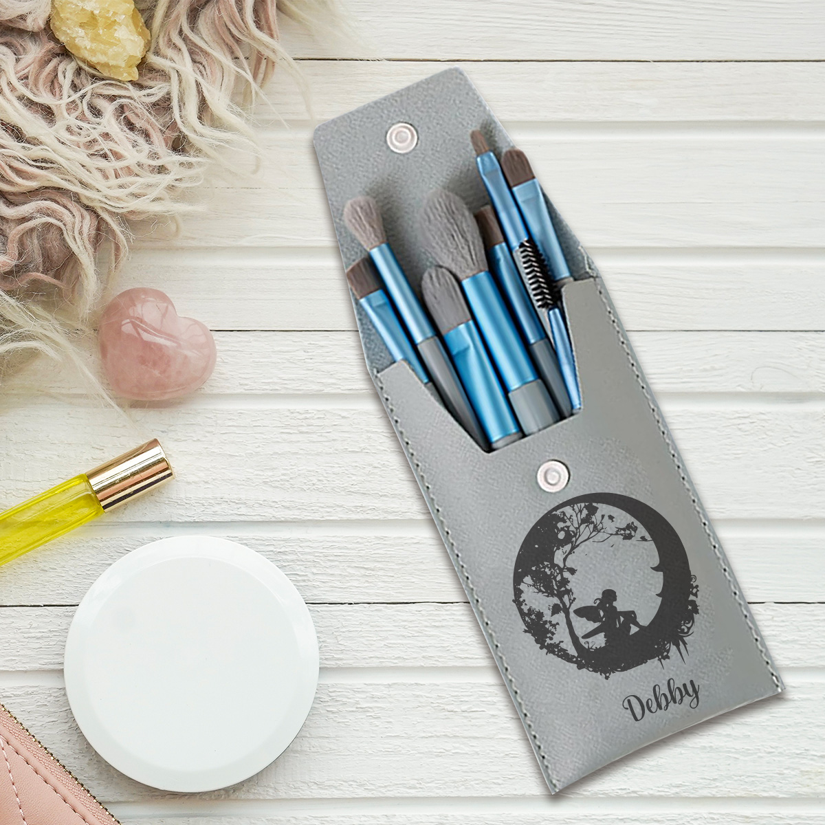 1pc Custom Name Makeup Brush,  - Beauty Makeup Names reseña y precio