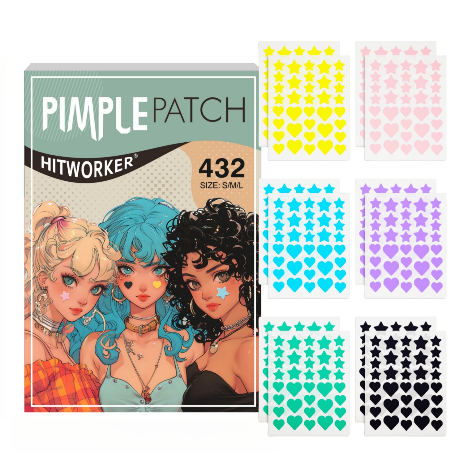 432-Piece Hydrocolloid Pimple  - Anti-Aging Face Cream reseña y precio