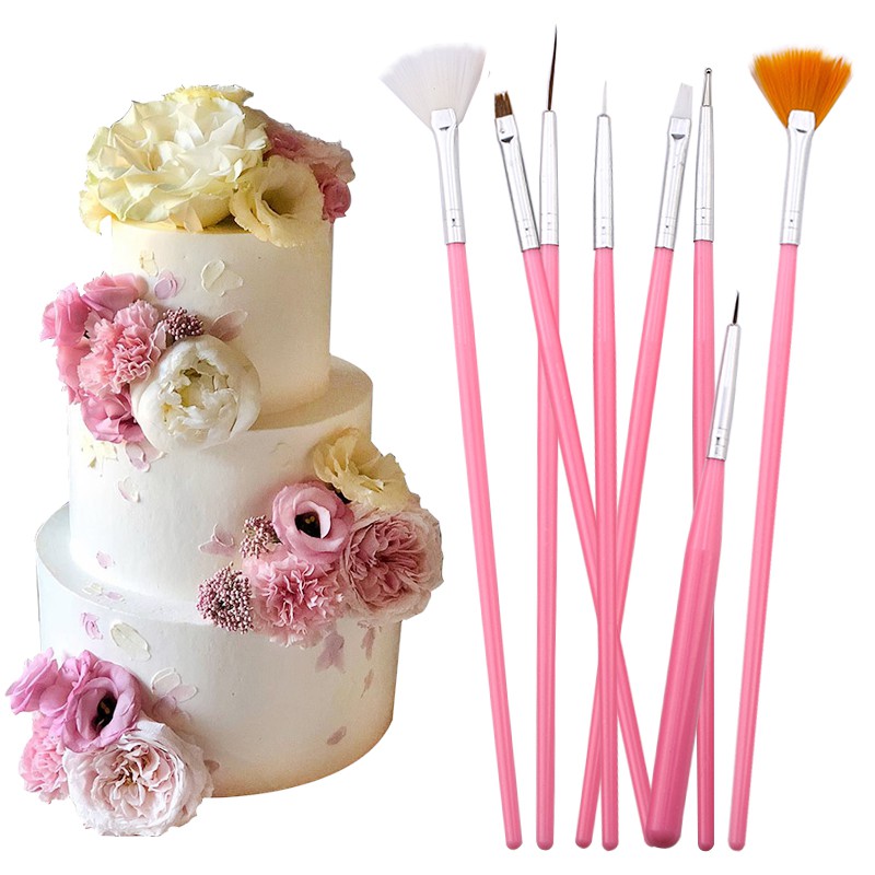 15Pcs/Set Sugar Craft Brush Fo - Blush Brush Kabuki reseña y precio