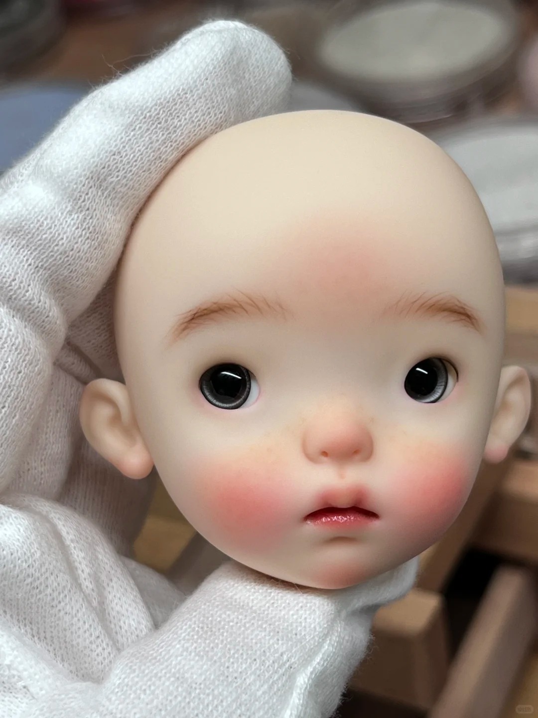 1/6 Scale SD BJD Doll Head - d - Beauty Y Makeup reseña y precio