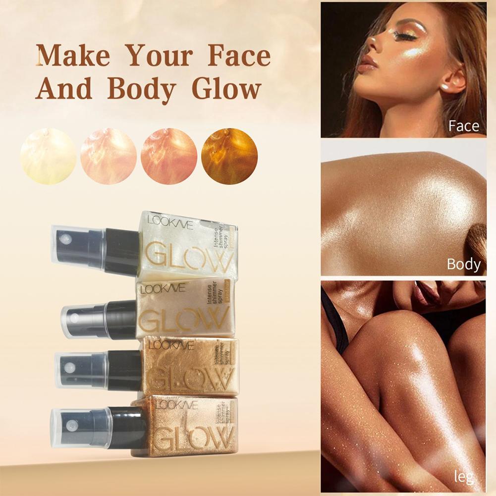 New Shimmer Oil Spray Waterpro - Body Shimmer Lotion reseña y precio