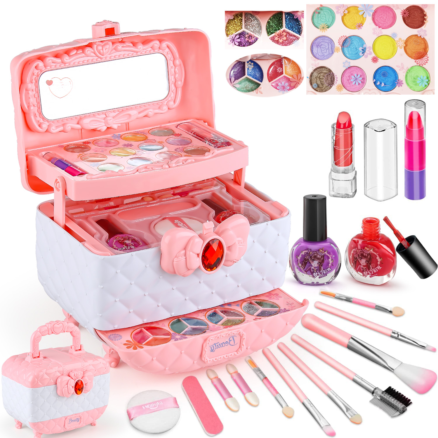 Kids Makeup Toy Kit for Girls, - Beauty Y Makeup reseña y precio