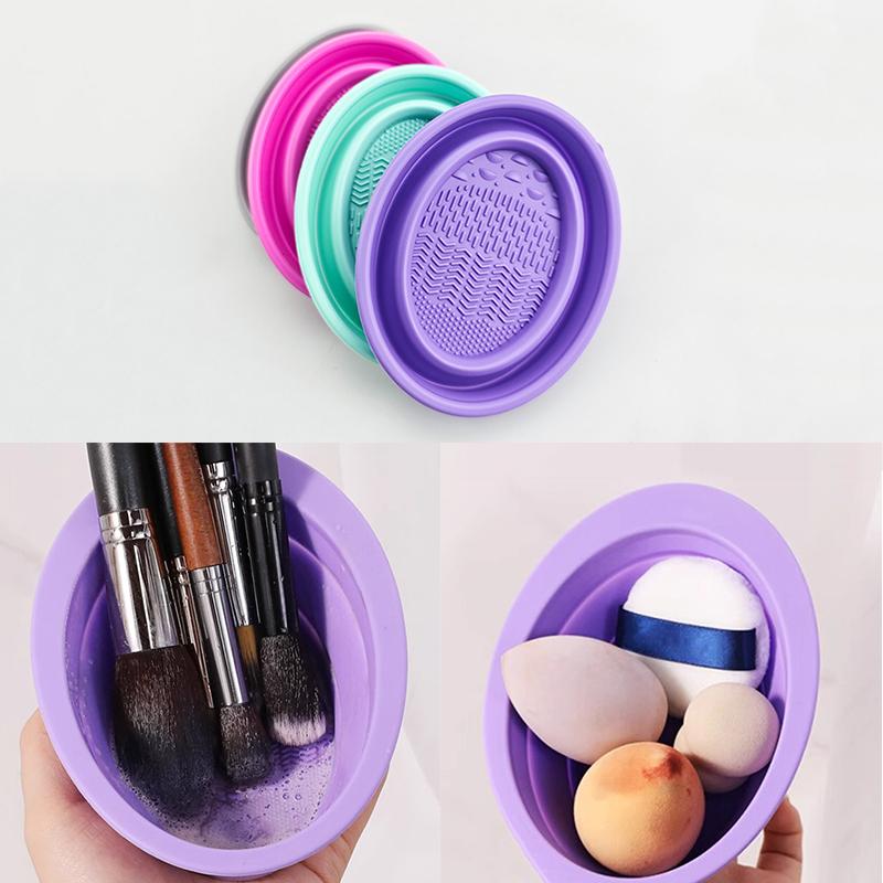 Soft Silicone Makeup Brush Cle - Blush Brush Kabuki reseña y precio