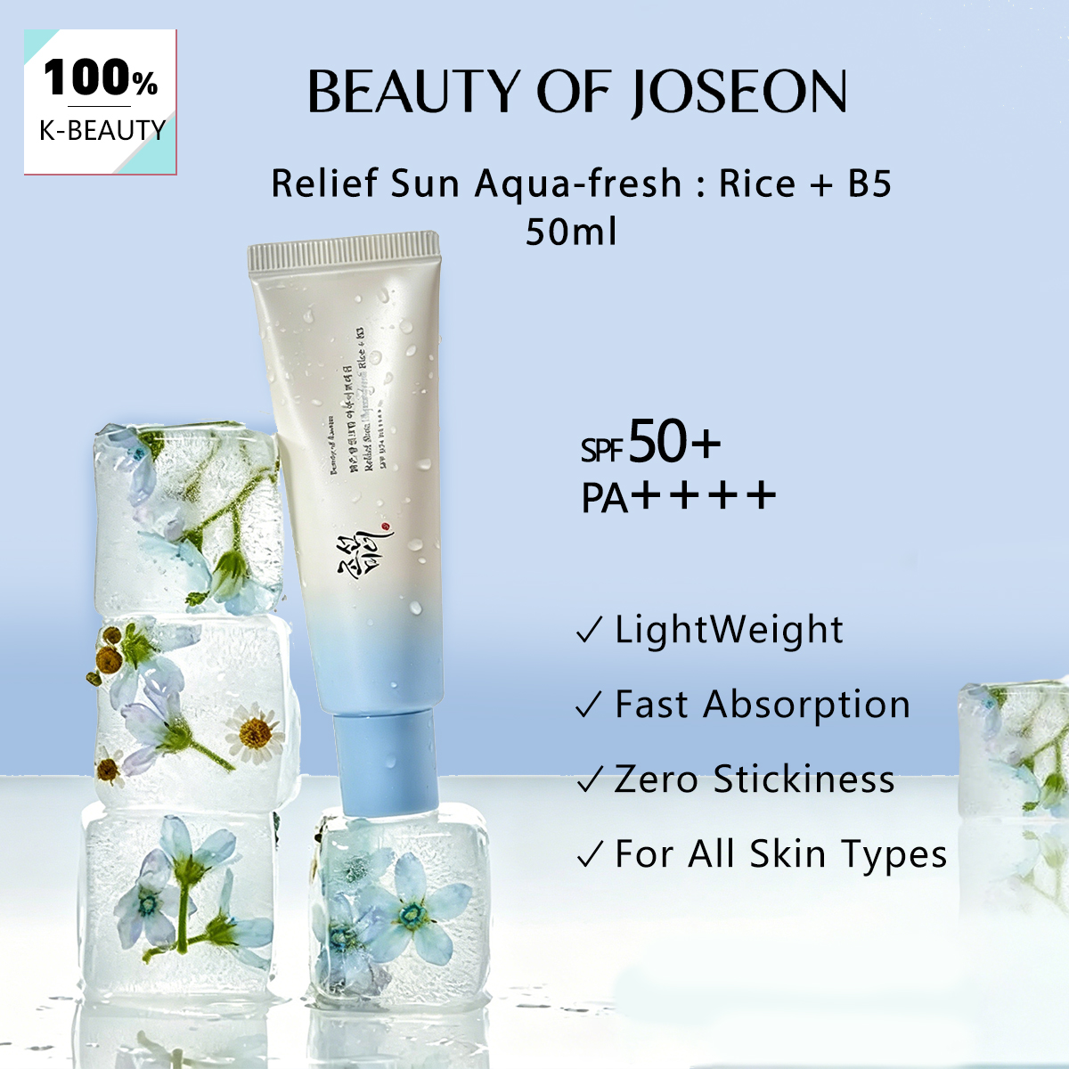 Beauty of Joseon Relief Sun Aq - Makeup Beauty Of Joseon reseña y precio