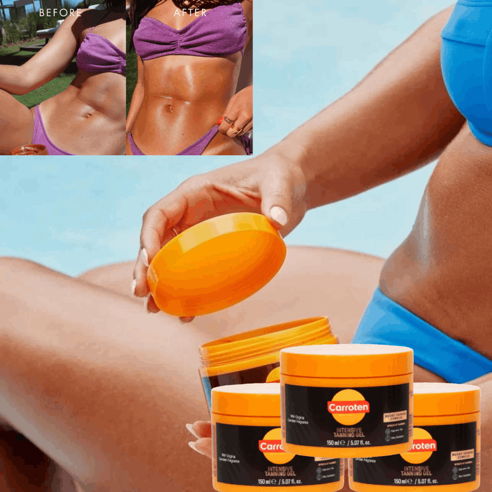 Carrot Shimmer Tanning Gel - S - Body Shimmer Lotion reseña y precio