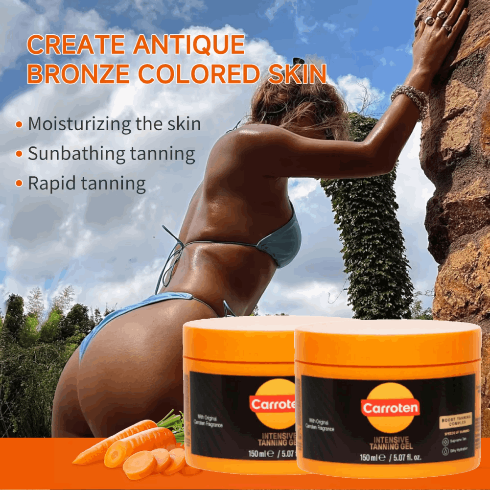 Carrot Shimmer Tanning Gel - S - Body Shimmer Lotion reseña y precio