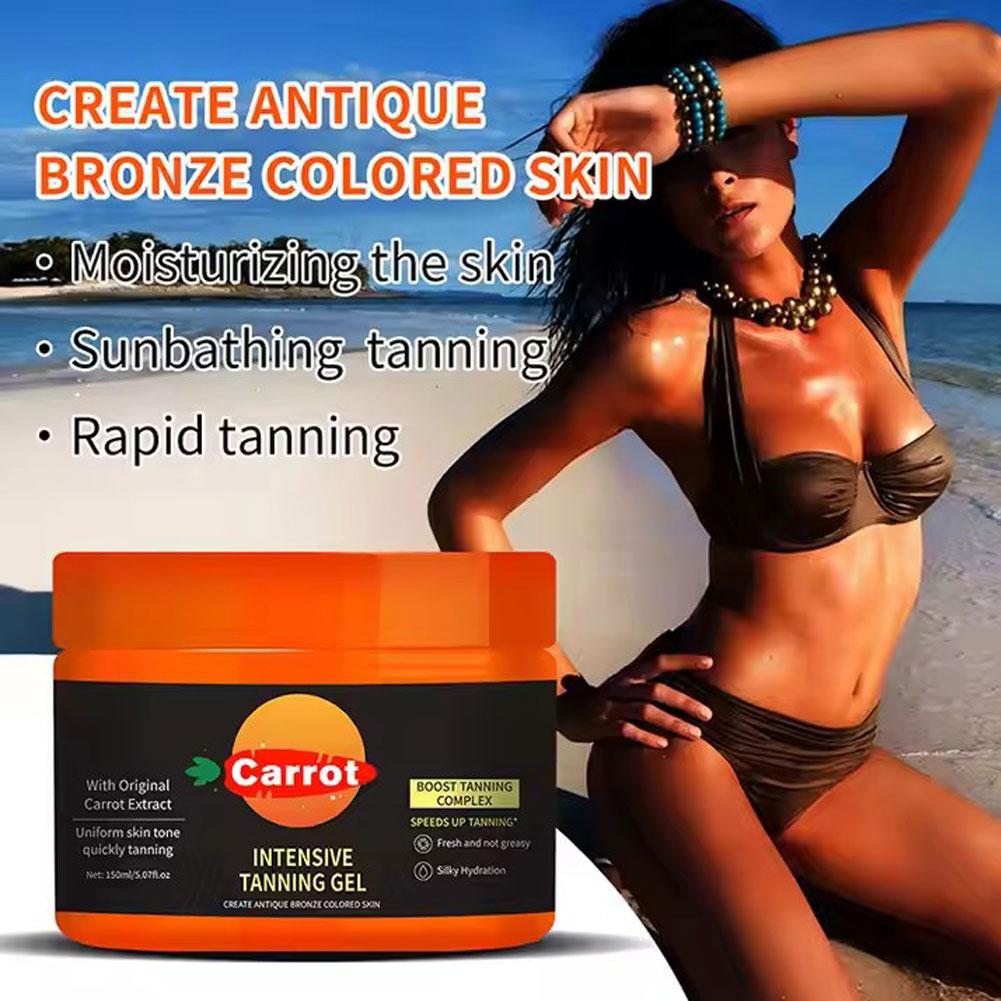 Carrot Shimmer Tanning Gel - S - Body Shimmer Lotion reseña y precio