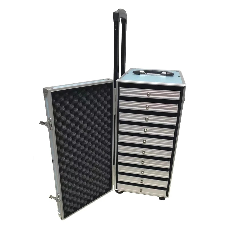 Large Capacity Makeup Suitcase - Beauty Makeup Box Set reseña y precio