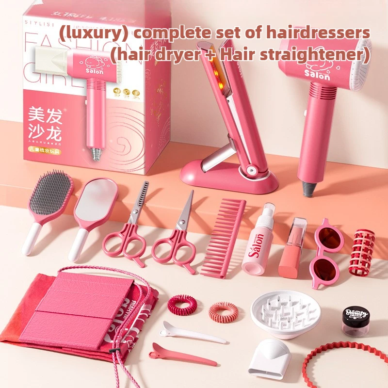 Girls Beauty Salon Set Kids Ha - Beauty Y Makeup reseña y precio
