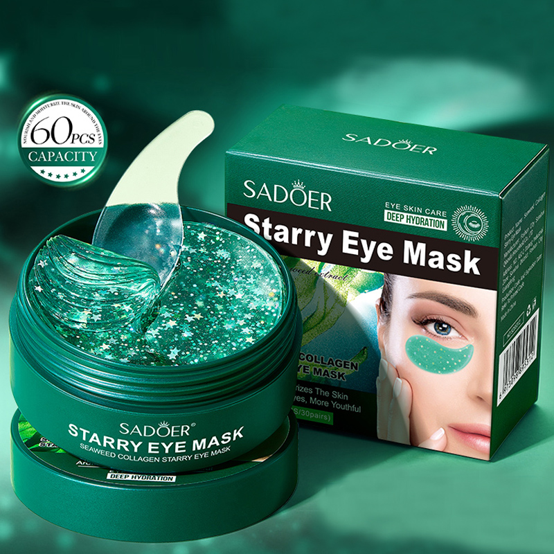 60 pieces/box Seaweed Collagen - Collagen Eye Patch reseña y precio
