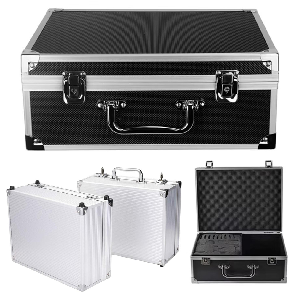 Large Tattoo Kit Case Box Alum - Beauty Makeup Box Set reseña y precio