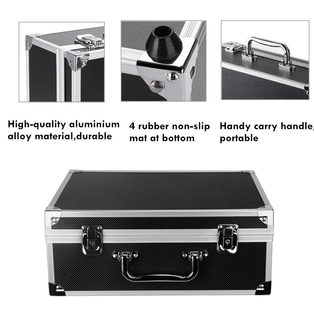Large Tattoo Kit Case Box Alum - Beauty Makeup Box Set reseña y precio
