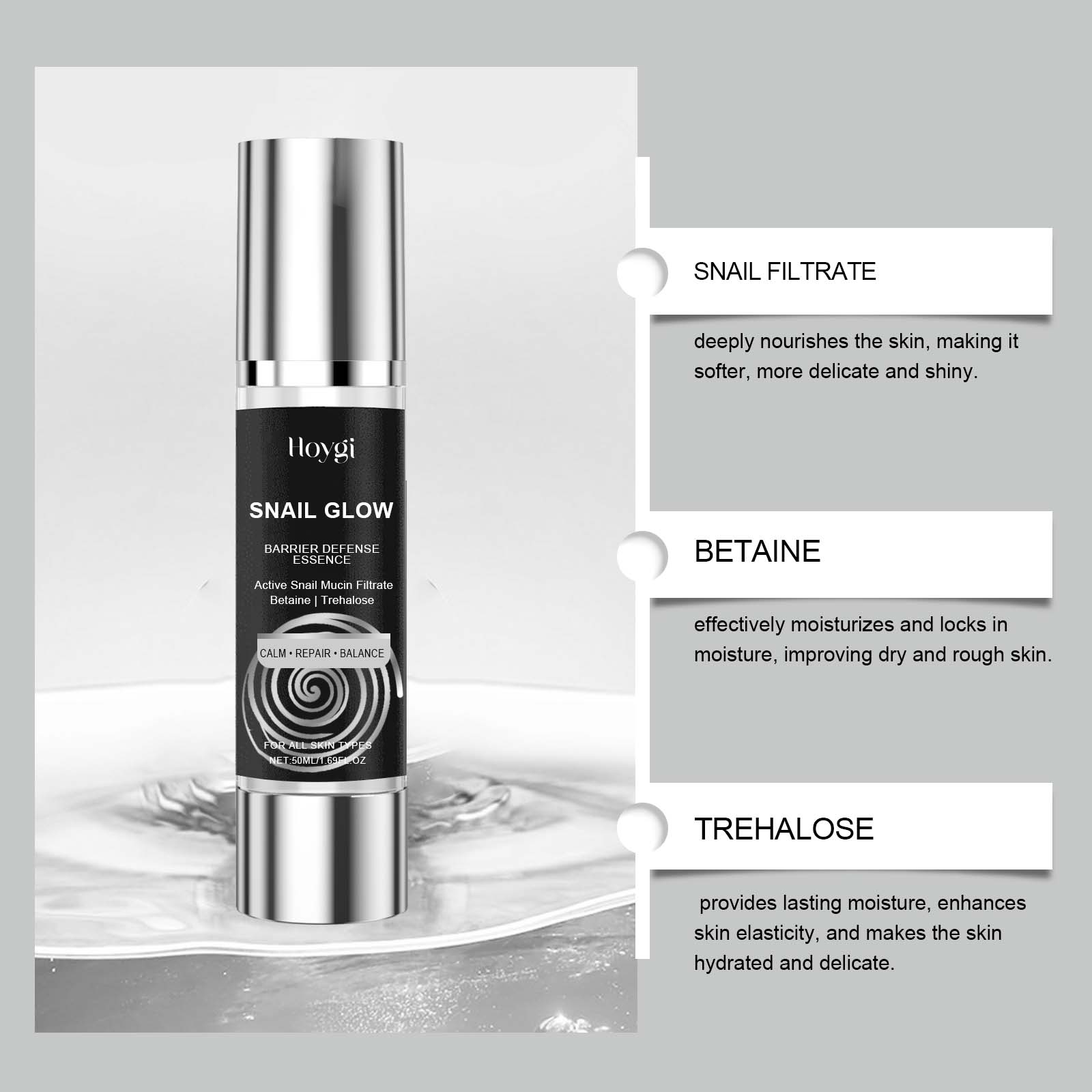 Snail Mucin Skincare Set Colla - Anti-Aging Face Cream reseña y precio