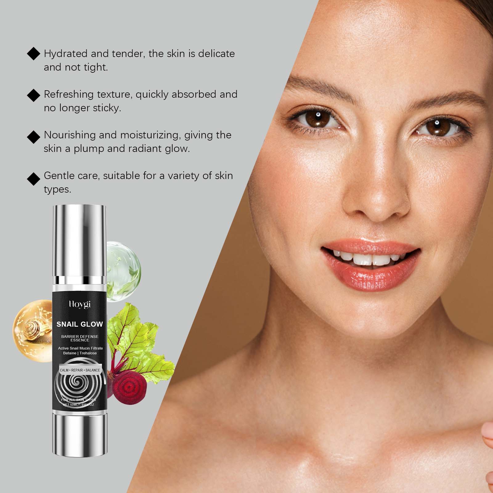 Snail Mucin Skincare Set Colla - Anti-Aging Face Cream reseña y precio
