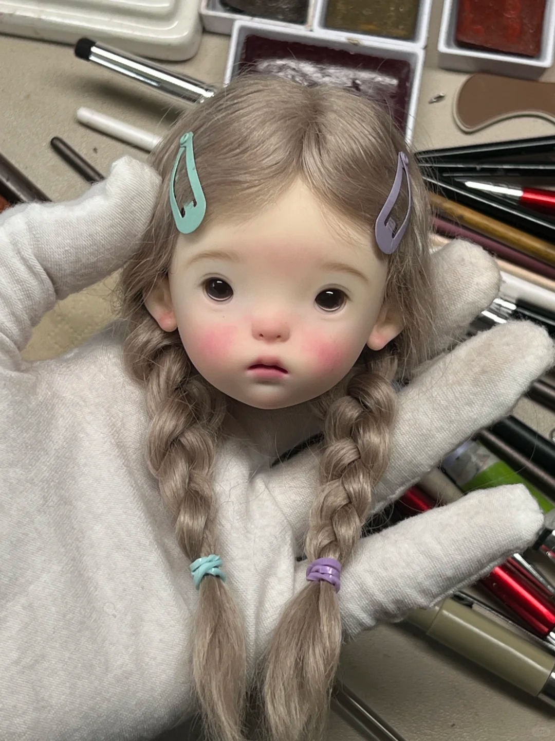 SD BJD Doll 1/6 Landoudou Head - Beauty Y Makeup reseña y precio