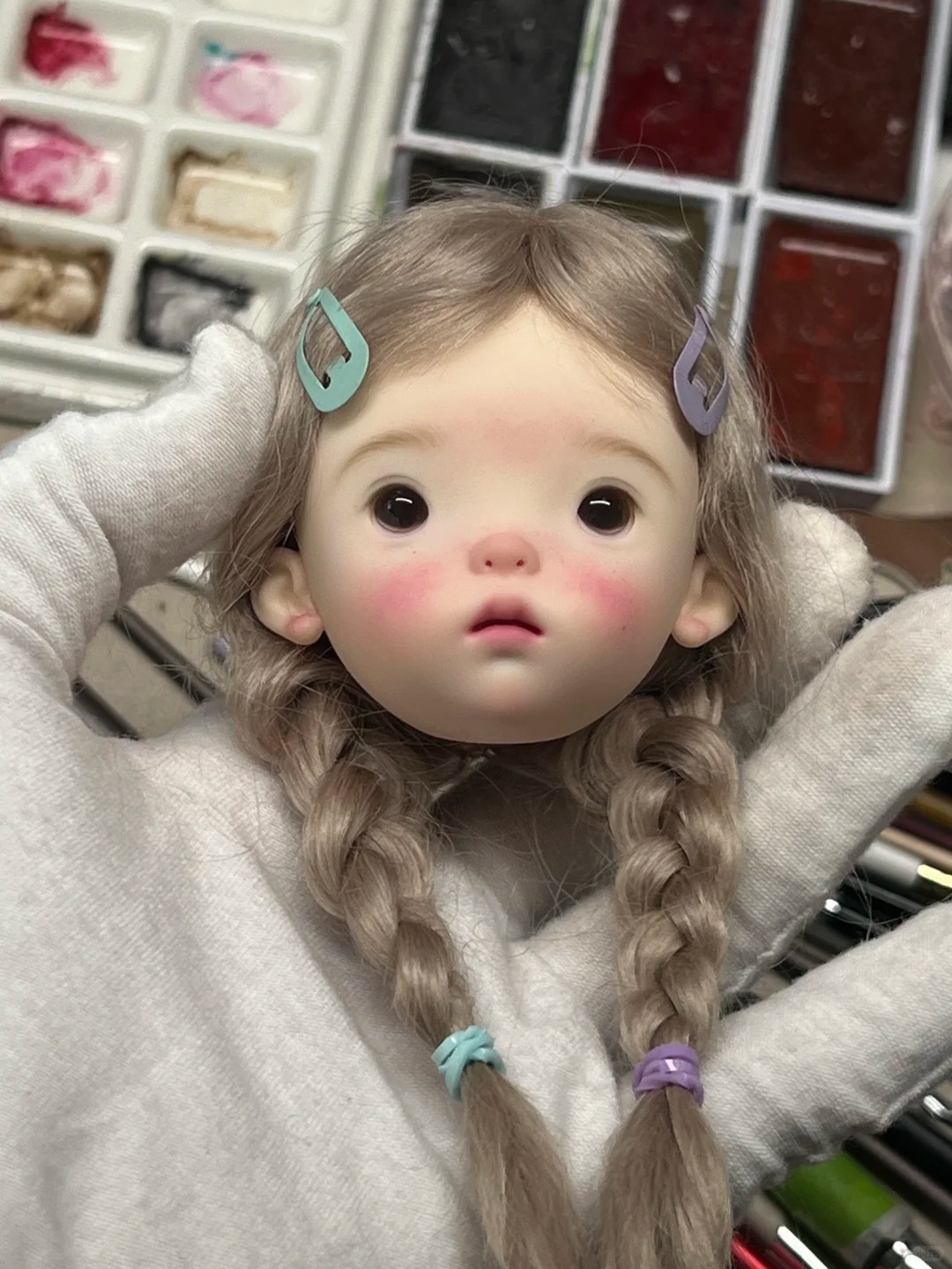 SD BJD Doll 1/6 Landoudou Head - Beauty Y Makeup reseña y precio