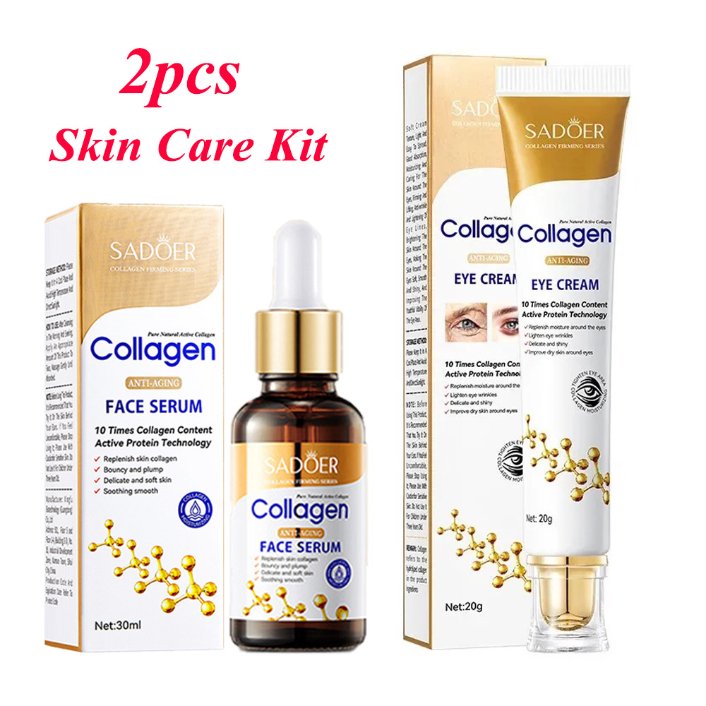 SADOER Collagen Skin Care Sets - Anti-Aging Face Cream reseña y precio