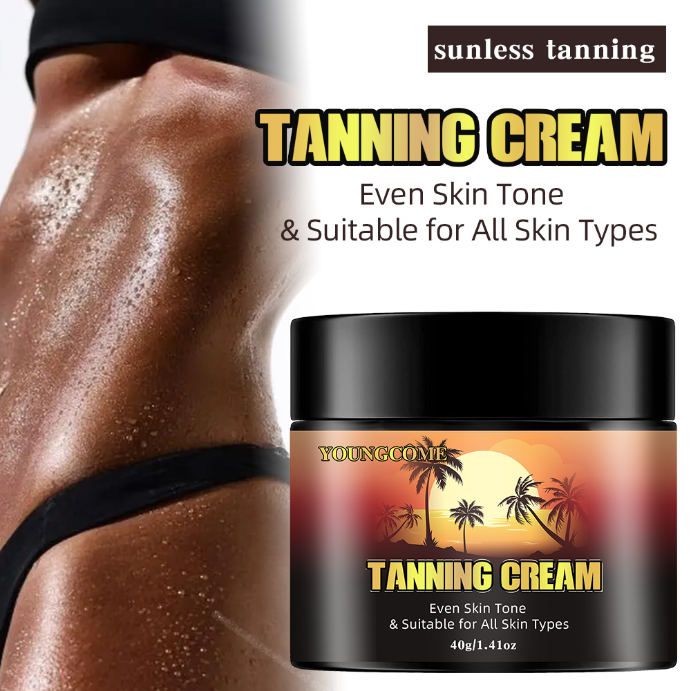 YOUNGCOME Shine Brown Tanning  - Body Shimmer Lotion reseña y precio