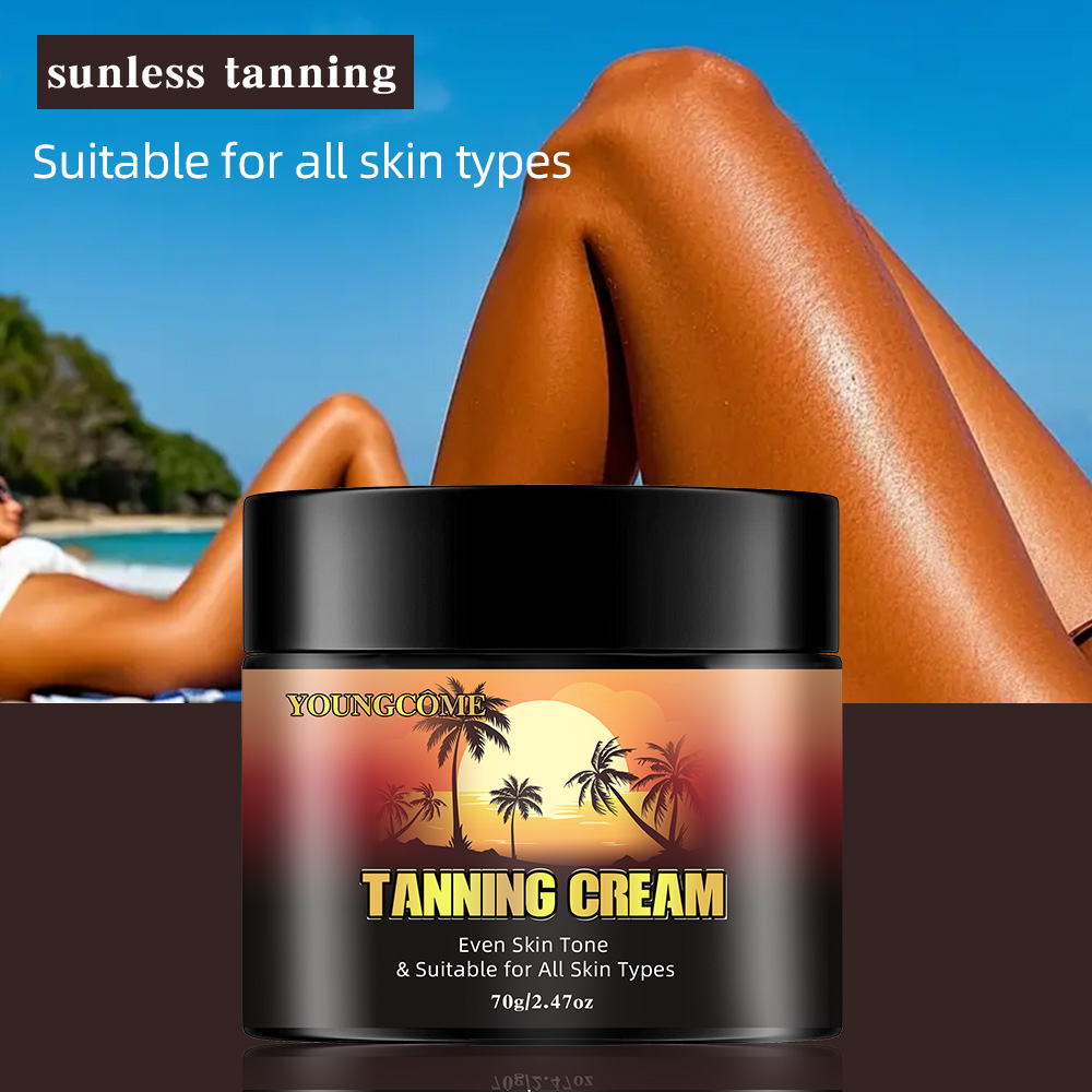 YOUNGCOME Shine Brown Tanning  - Body Shimmer Lotion reseña y precio