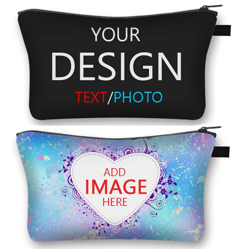 Custom Photo Logo Cosmetic Cas - Beauty Makeup Names reseña y precio