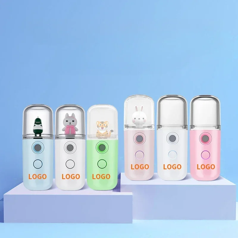 Cartoon Mini Facial Humidifier - Beauty Makeup Light reseña y precio
