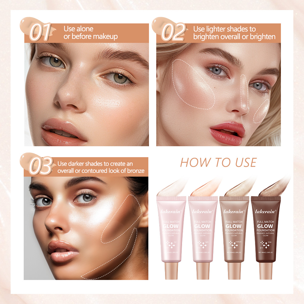 Natural Glow Enhancer Foundati - Body Shimmer Lotion reseña y precio