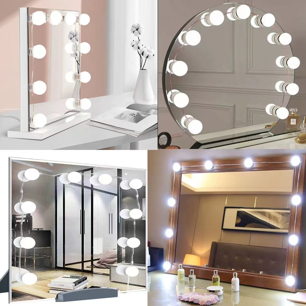 LED Light Paste Mirror Makeup  - Beauty Makeup Light reseña y precio