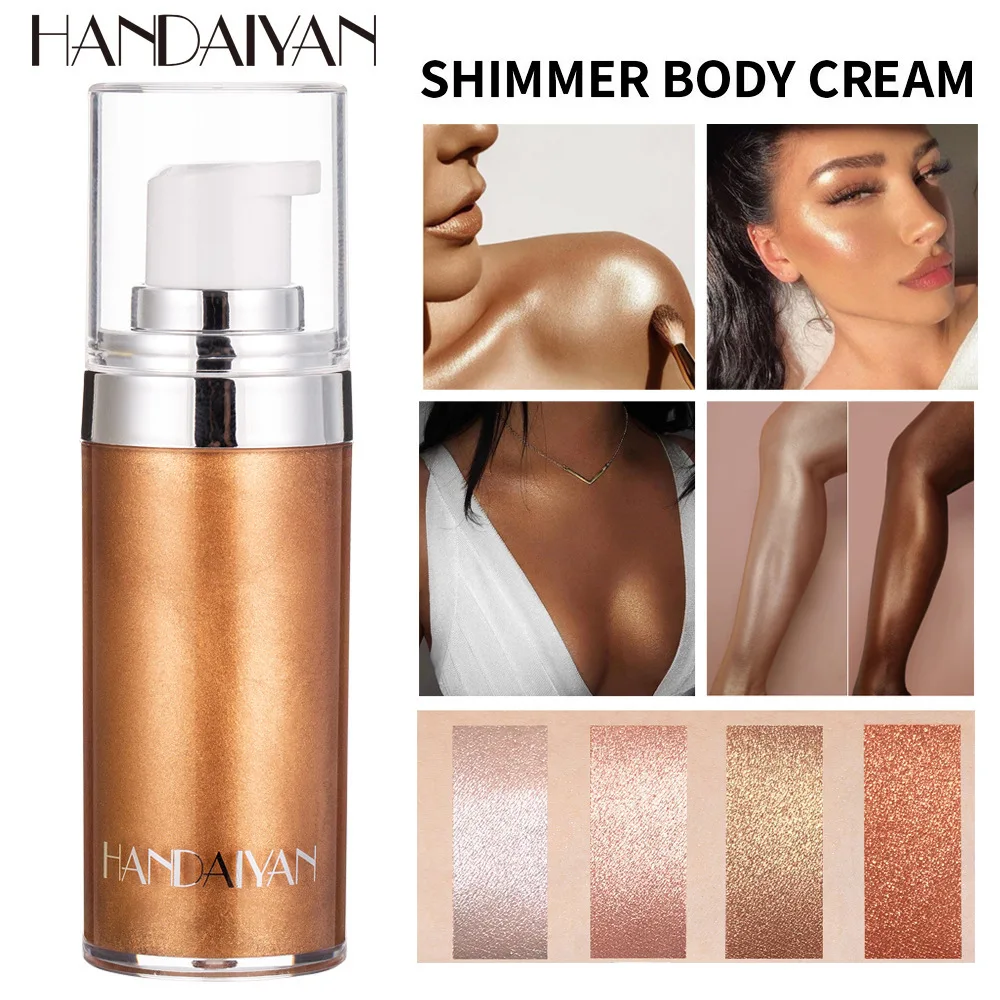 Liquid Highlighter Makeup Smoo - Body Shimmer Lotion reseña y precio