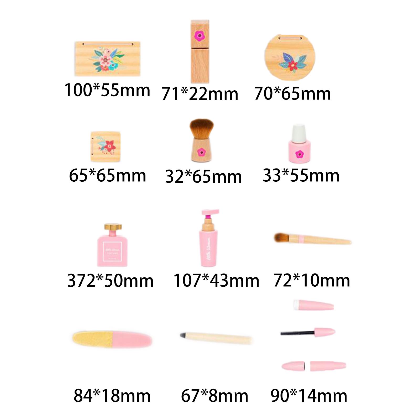 Makeup Toy Kits Wooden Makeup  - Beauty Makeup Games For Girls reseña y precio