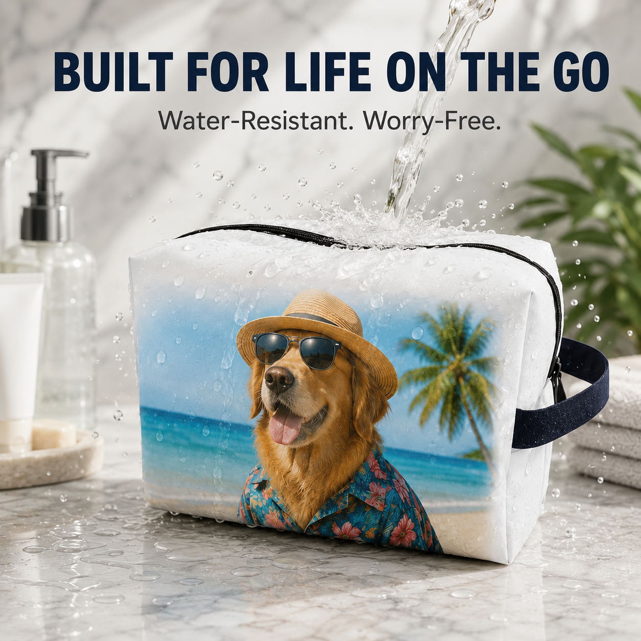 Personalized Cosmetic Bag Cust - Beauty Makeup Names reseña y precio