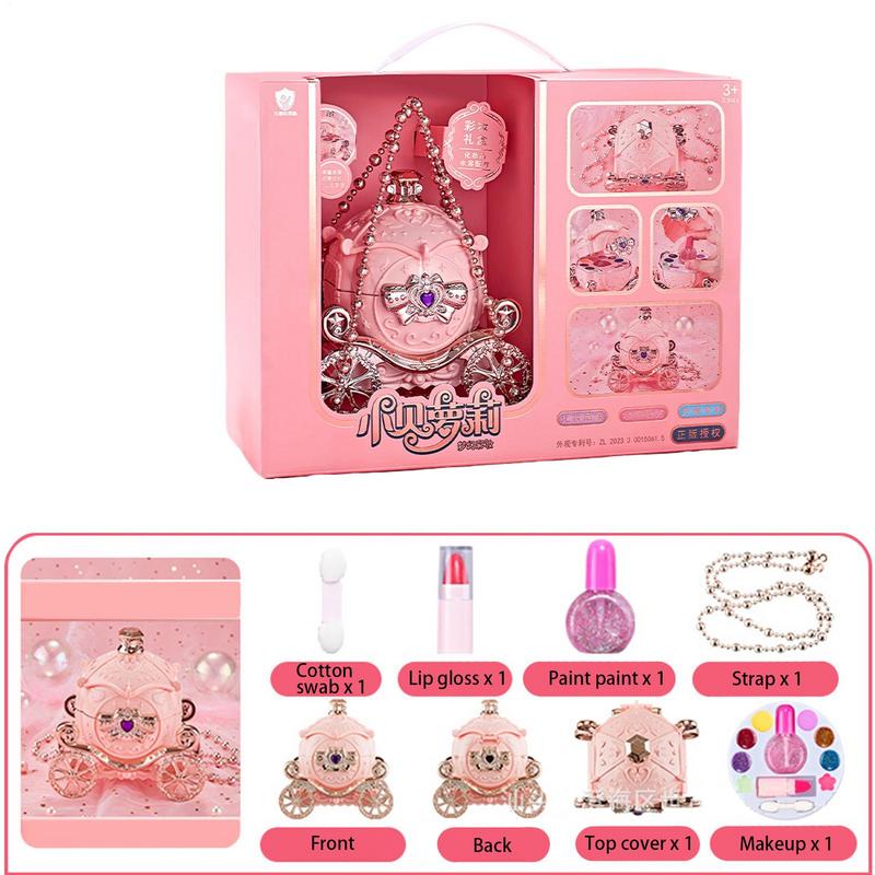Girls Makeup Set Pink Carriage - Beauty Real Makeup reseña y precio