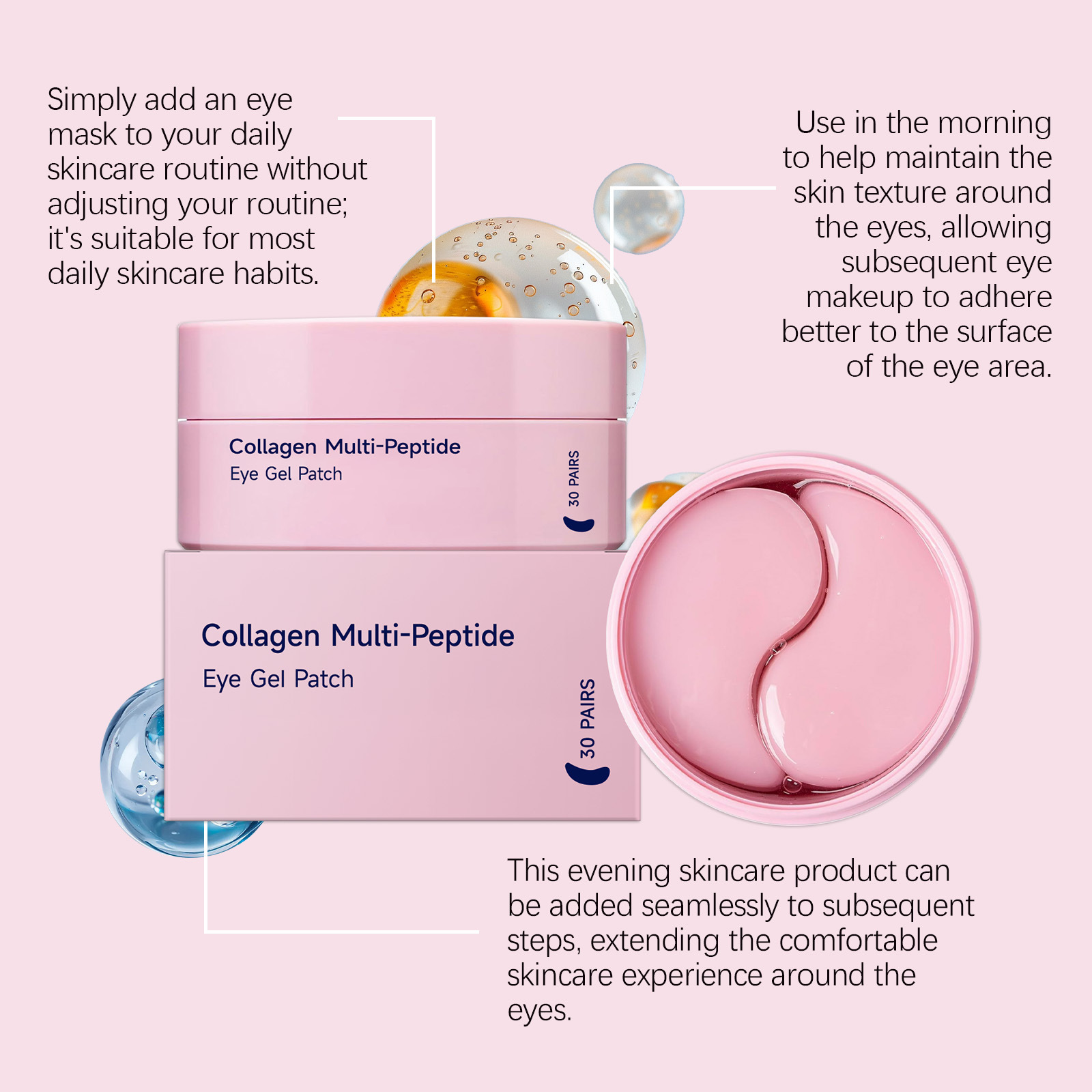 Collagen Multi-peptide Eye Gel - Collagen Eye Patch reseña y precio