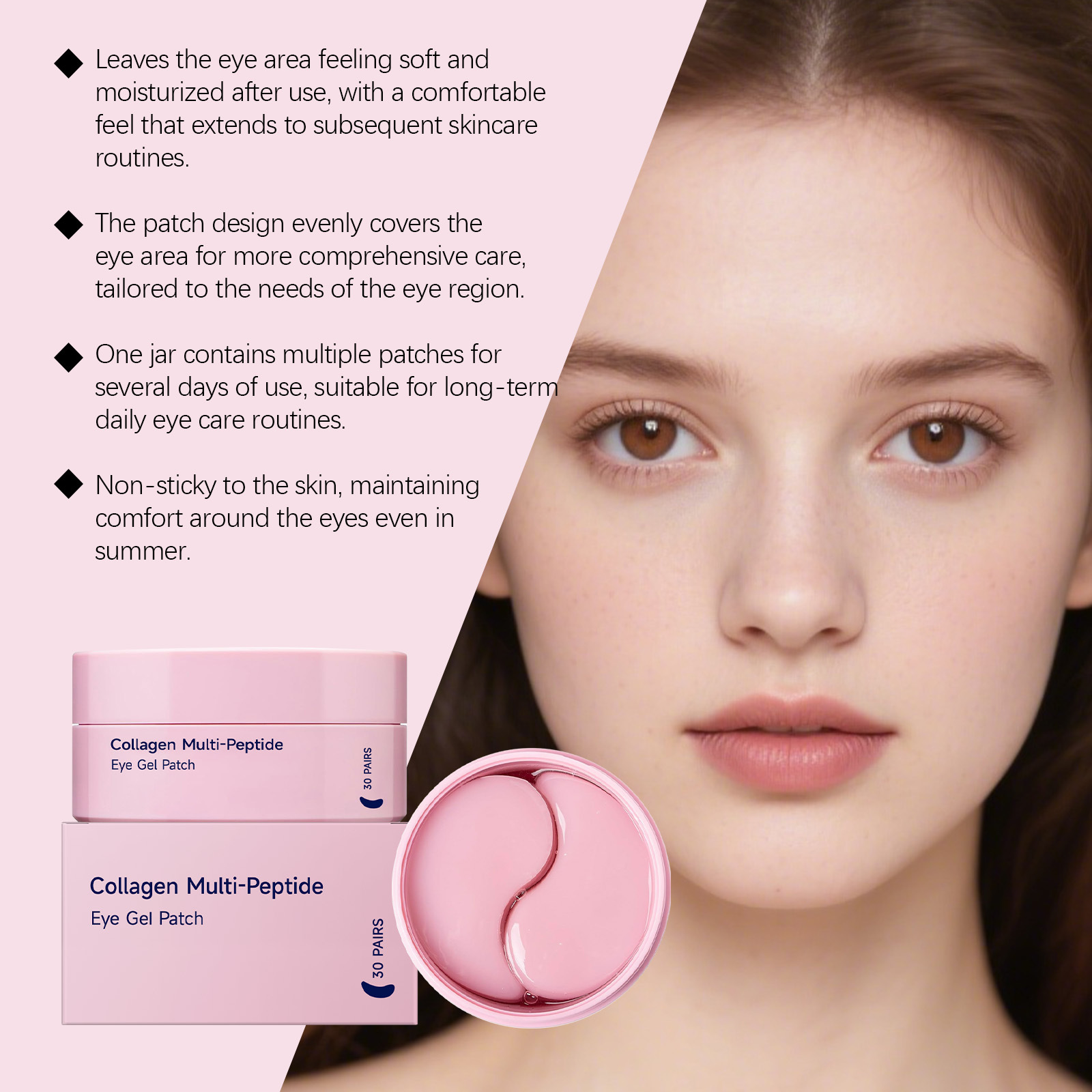 Collagen Multi-peptide Eye Gel - Collagen Eye Patch reseña y precio