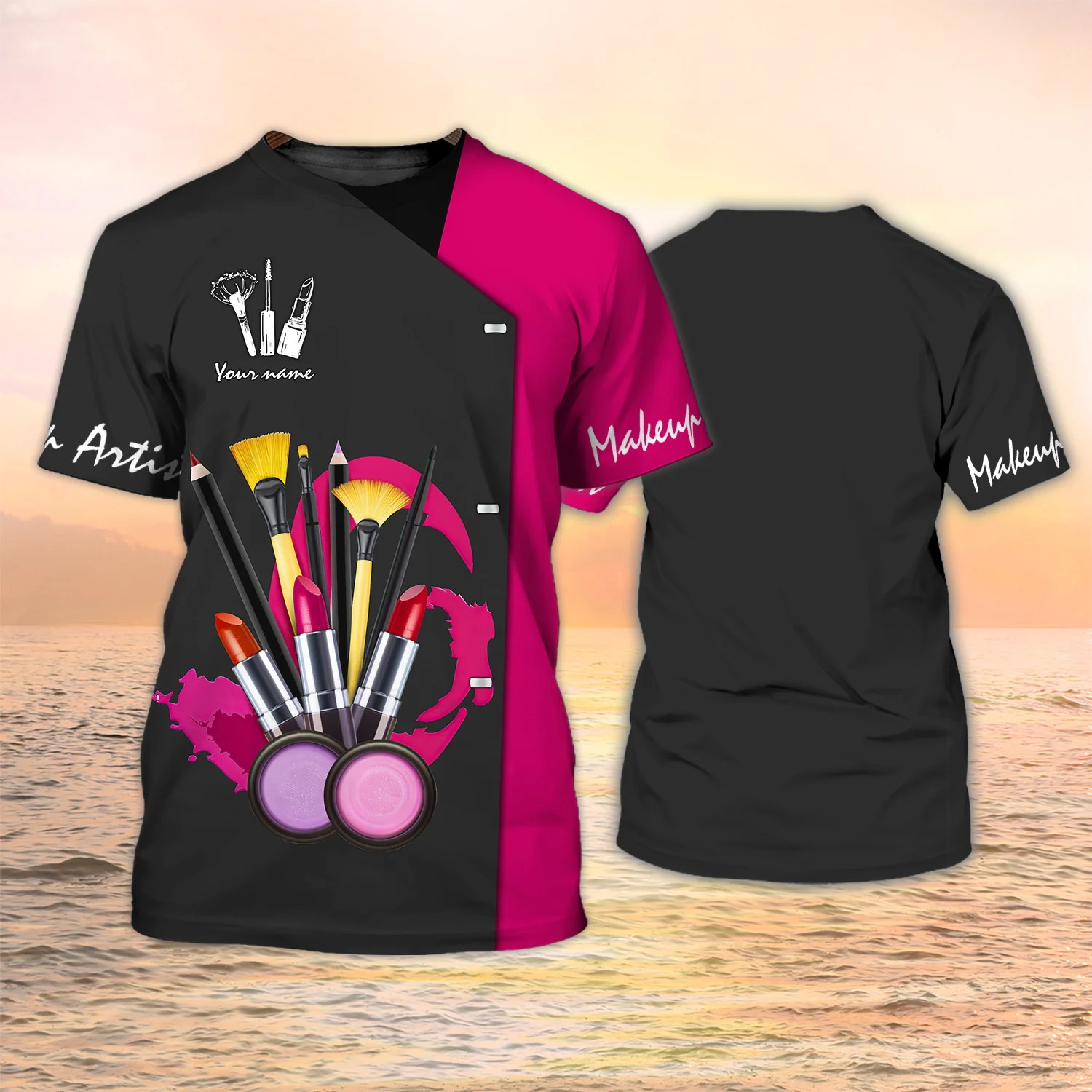 Newest Summer Fashion Men‘s T- - Beauty Makeup Names reseña y precio